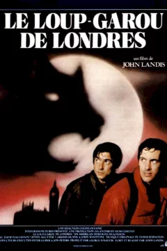 Affiche du film = Le loup-garou de Londres 