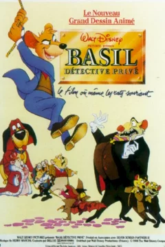 Affiche du film = Basil, détective privé