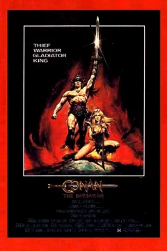 Affiche du film = Conan le Barbare