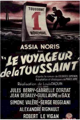 Affiche du film Le voyageur de la Toussaint