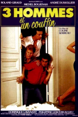 Affiche du film Trois hommes et un couffin