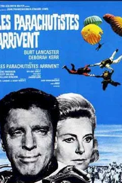 Affiche du film = Les parachutistes arrivent