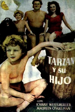 Affiche du film = Tarzan trouve un fils