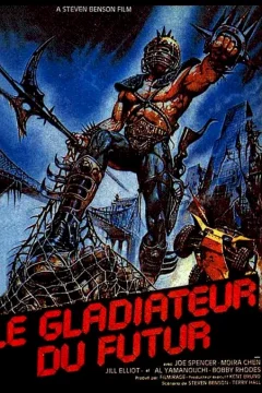 Affiche du film = Le gladiateur du futur