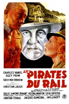 Affiche du film = Les pirates du rail