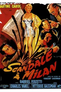 Affiche du film = Scandale a milan