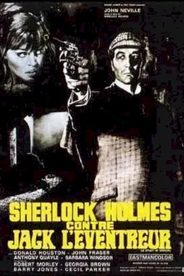 Affiche du film Sherlock Holmes contre Jack l'Eventreur