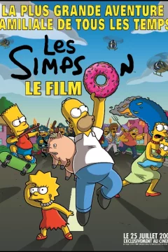 Affiche du film = Les Simpson, le film