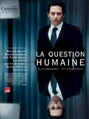 Affiche du film = La Question humaine