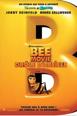 Affiche du film Bee movie, drôle d'abeille