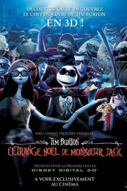 Affiche du film L'Etrange noël de Monsieur Jack (3D)