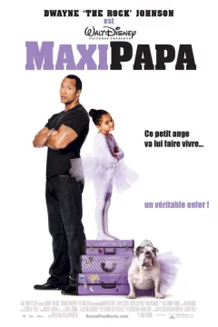 Affiche du film = Maxi papa