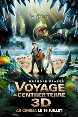 Affiche du film Voyage au centre de la Terre - 3D