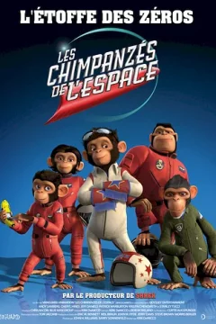 Affiche du film = Les Chimpanzés de l'Espace
