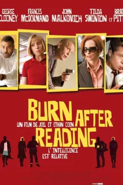 Affiche du film = Burn after reading 
