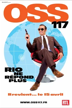 Affiche du film = OSS 117 : Rio ne répond plus