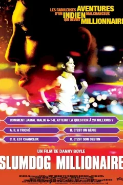 Affiche du film = Slumdog Millionaire