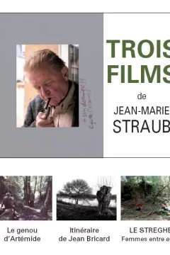 Affiche du film = Trois films de Jean-Marie Straub