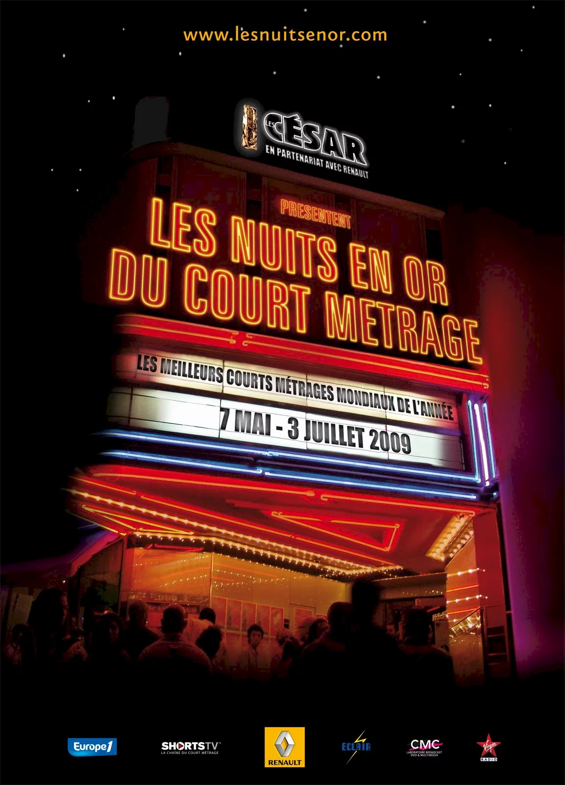 Photo du film : Les Nuits en Or du Court Métrage