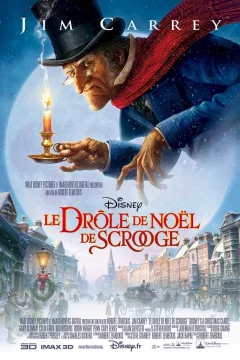 Affiche du film = Le drôle de Noël de Scrooge