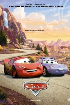 Affiche du film = Cars - Quatre roues