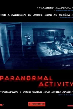Affiche du film = Paranormal Activity