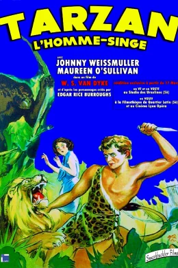Affiche du film Tarzan, l'homme singe