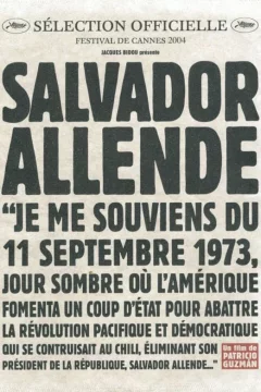 Affiche du film = Salvador Allende