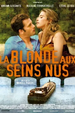 Affiche du film = La Blonde aux seins nus