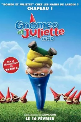 Affiche du film Gnomeo et Juliette (3D)