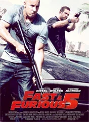 Affiche du film = Fast & Furious 5