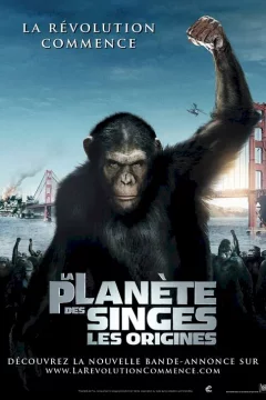 Affiche du film = La planète des singes : les origines 