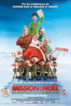 Affiche du film = Mission : Noël - Les aventures de la famille Noël