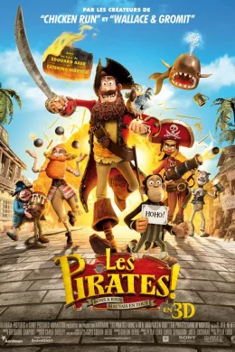 Affiche du film Les Pirates ! Bons à rien, mauvais en tout 