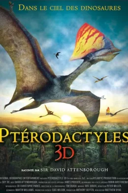 Affiche du film Ptérodactyles 3D : Dans le ciel des dinosaures 