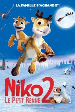Affiche du film = Niko, le petit renne 2