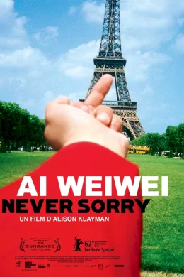 Affiche du film Ai weiwei : Never sorry