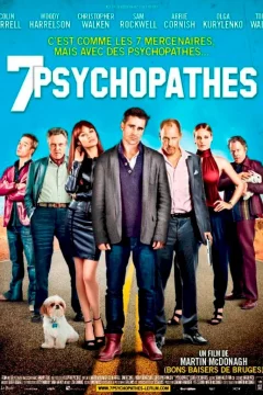 Affiche du film = 7 Psychopathes