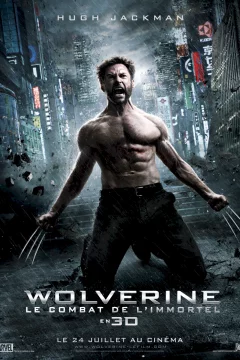 Affiche du film = Wolverine : le combat de l'immortel