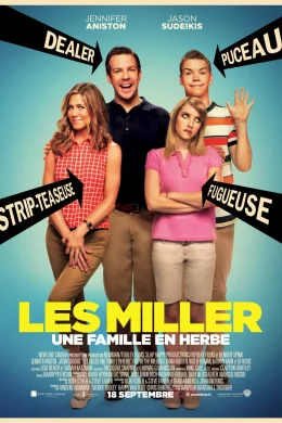 Affiche du film Les Miller, Une famille en herbe