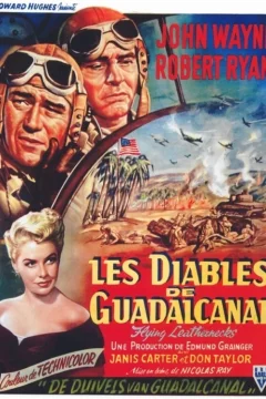 Affiche du film = Les diables de Guadalcanal