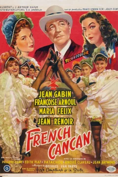 Affiche du film = French cancan
