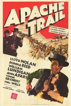 Affiche du film = Apache trail