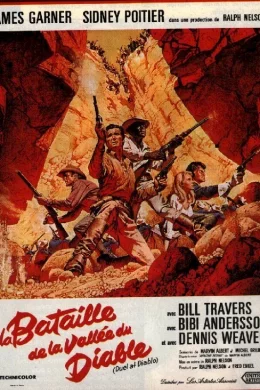 Affiche du film La bataille de la vallee du diable