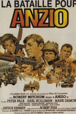 Affiche du film La bataille pour anzio