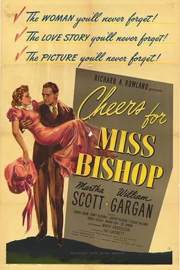 Affiche du film Cheers for Miss Bishop