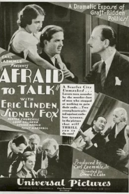 Affiche du film Afraid to talk