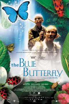 Affiche du film = Le papillon bleu