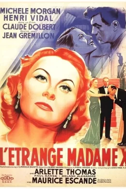Affiche du film L'etrange madame x