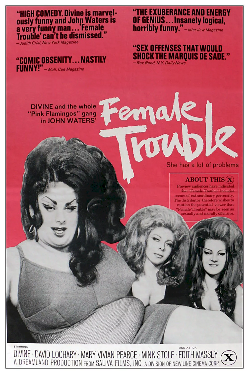 Photo 1 du film : Female trouble